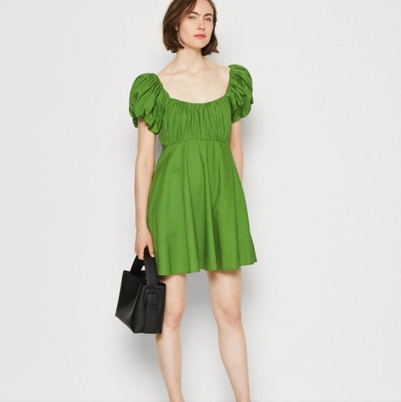 Abercrombie Puff Sleeve Mini Dress - Picture 3 of 5